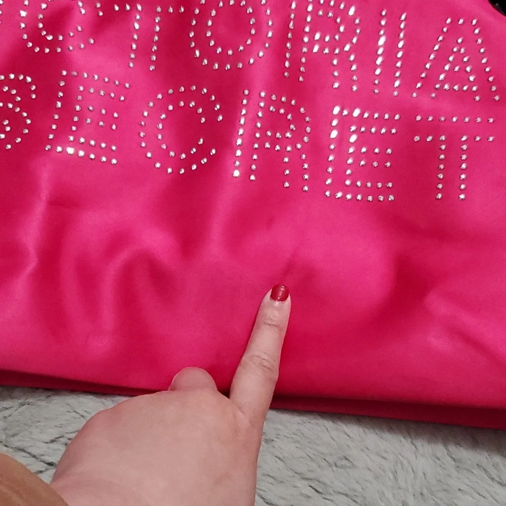 Bundle Victoria Secret Tote Bag + Cosmetic Bag
